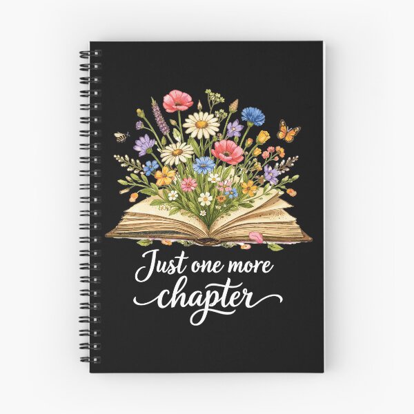 Item preview, Just One More Chapter - Wildflower Book Art designed and sold by Pineapple-Tree.