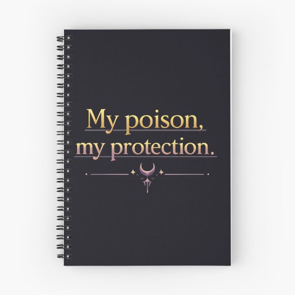 Item preview, My Poison My Protection designed and sold by MaxDreamsArt.