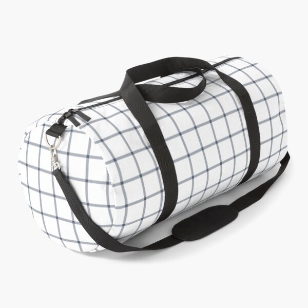 Item preview, White And Slate Mini Gingham Pattern designed and sold by pattern-archive.