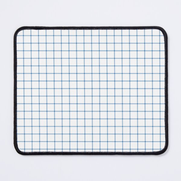 Item preview, White And Steel Blue Mini Gingham Pattern designed and sold by pattern-archive.