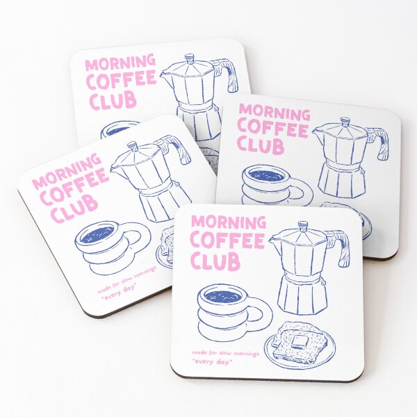 Item preview, Morning Coffee Club designed and sold by CoffeeHanddrawn.