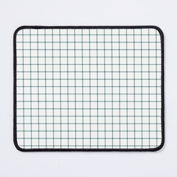 Item preview, White And Teal Mini Gingham Pattern designed and sold by pattern-archive.