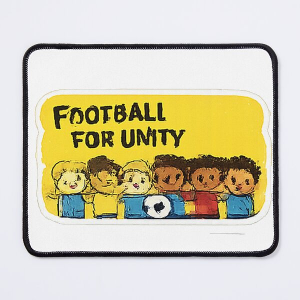Item preview, Football For Unity Sticker – Diversity, Inclusion & Soccer Team Friendship Design designed and sold by myteesmypassion.
