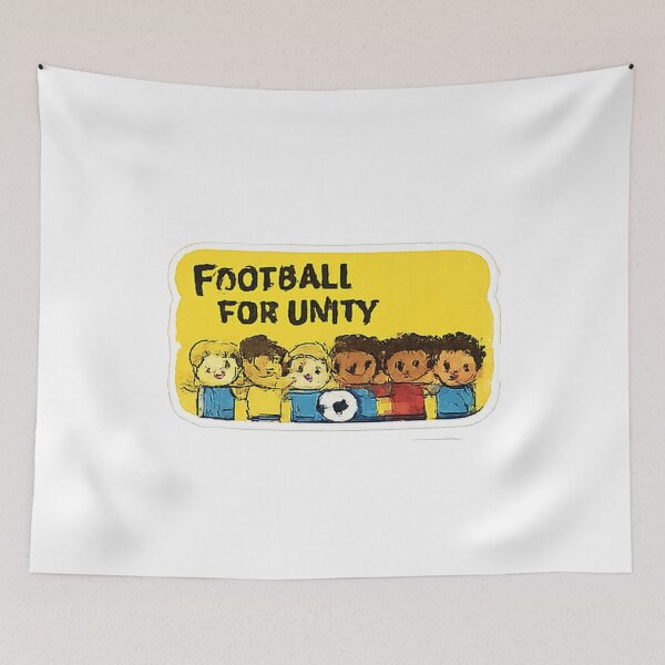 Item preview, Football For Unity Sticker – Diversity, Inclusion & Soccer Team Friendship Design designed and sold by myteesmypassion.