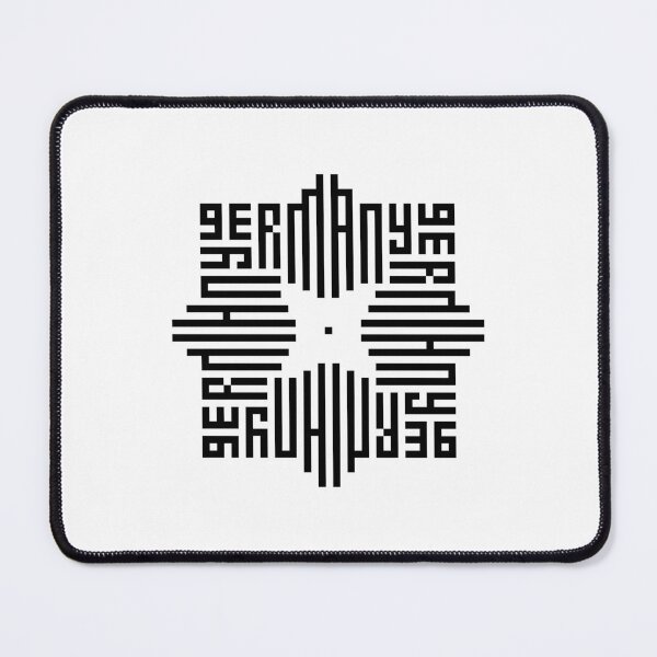 Item preview, GERMANY | Black | Modern Geometric Kufi Calligraphy | From Name to Art designed and sold by FOR YOUR NAME.