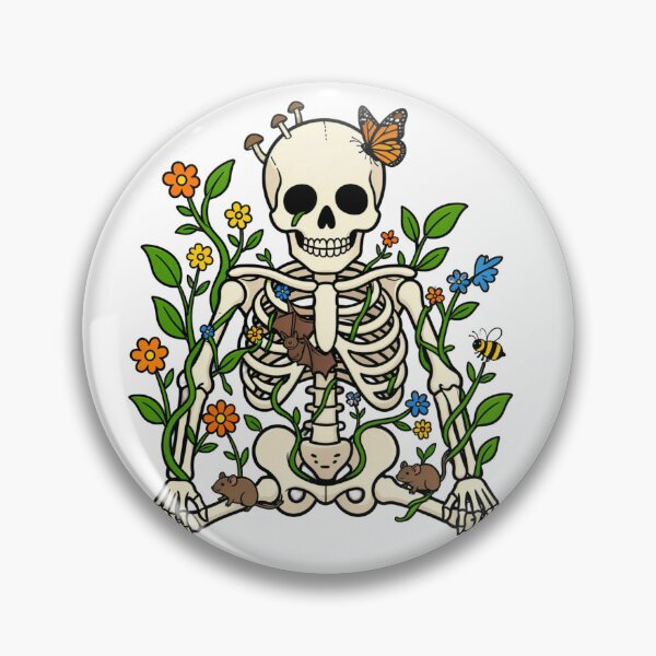 Item preview, Bones and Botany designed and sold by FlatInkStudio.