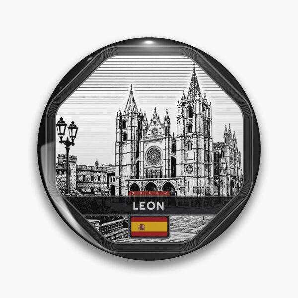 Item preview, Leon Spain Linocut Style  designed and sold by Thistle-TShop.