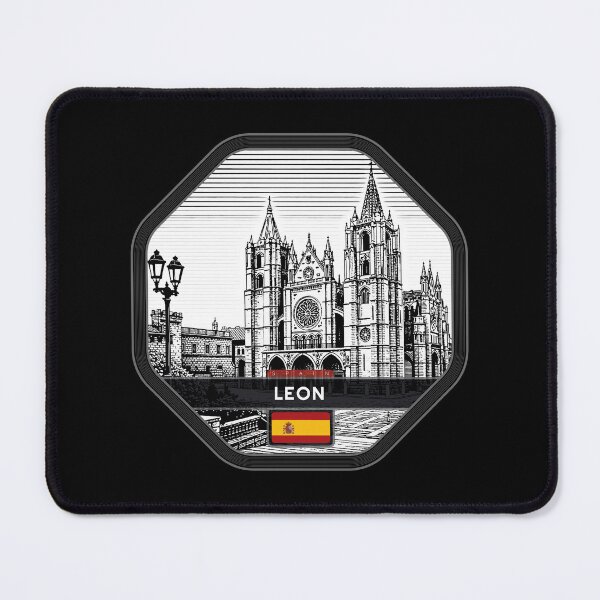 Item preview, Leon Spain Linocut Style  designed and sold by Thistle-TShop.