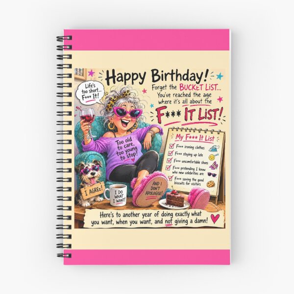 Item preview, Bucket list birthday designed and sold by Happyoninside.