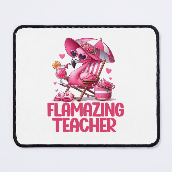 Item preview, Flamazing Teacher Flamingo designed and sold by Meliafroggy.