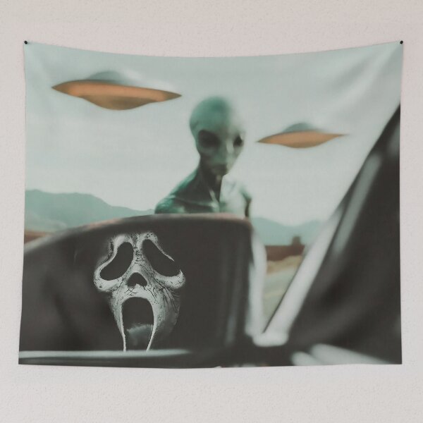 Item preview, smilling ufo with car designed and sold by misran666.