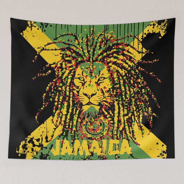 Item preview, Jamaica Lion of Judah Dreadlock designed and sold by rastaseed.