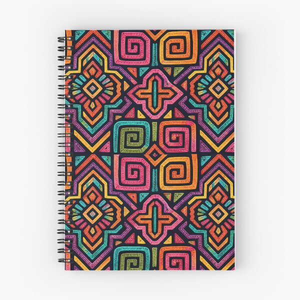 Item preview, Panama Kuna Mola Geometric Pattern designed and sold by Myra365Art.