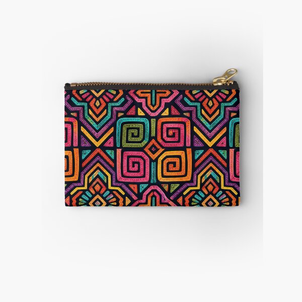 Item preview, Panama Kuna Mola Geometric Pattern designed and sold by Myra365Art.