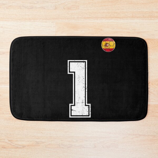 Item preview, Spain Soccer Number 1 Vintage Sports Fan designed and sold by KristenosNehk.