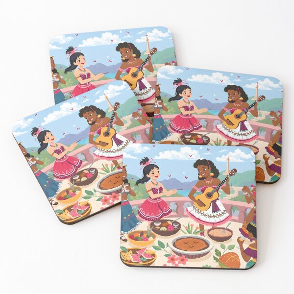 Item preview, Pretty Girls Joining a Party in Summer designed and sold by Pim-Crystal.