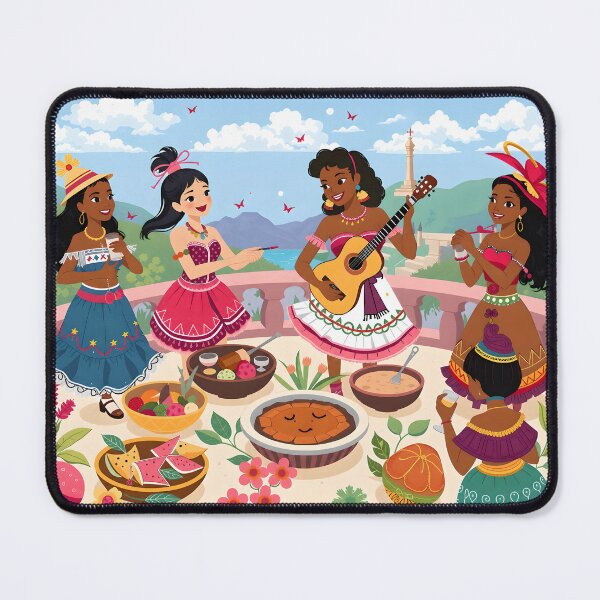 Item preview, Pretty Girls Joining a Party in Summer designed and sold by Pim-Crystal.