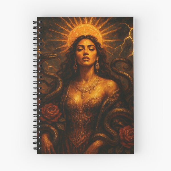 Item preview, Latina Sun Goddess — Solar Fire Goddess Art designed and sold by PixelBrujeria.