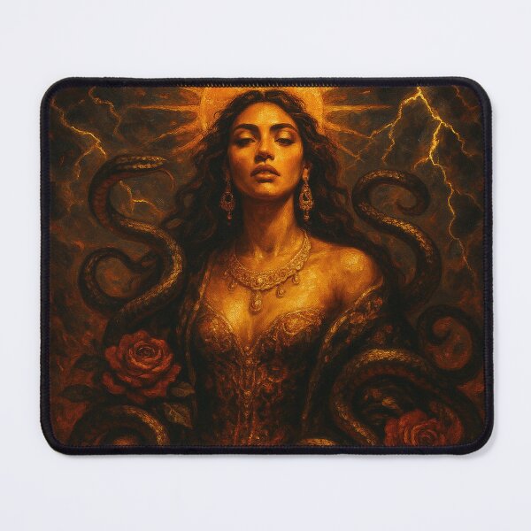 Item preview, Latina Sun Goddess — Solar Fire Goddess Art designed and sold by PixelBrujeria.