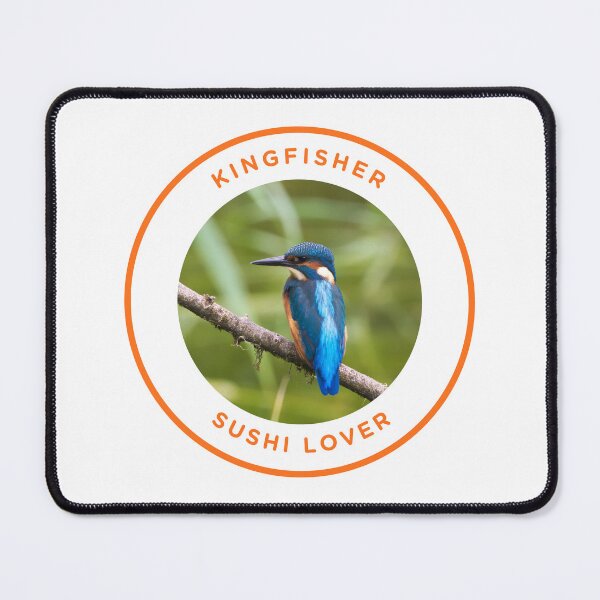 Item preview, Kingfisher - Sushi Lover designed and sold by KM Wong Photography.