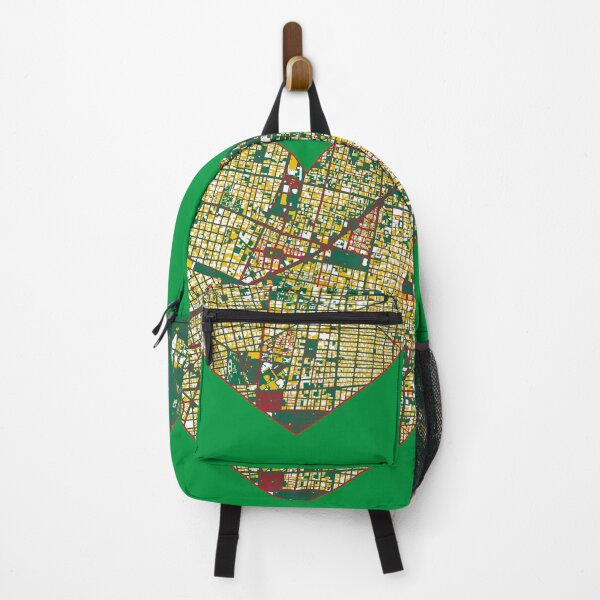 Item preview, Mexico City Heart Map – Mexican Football Inspired City Art designed and sold by BottleGnome.