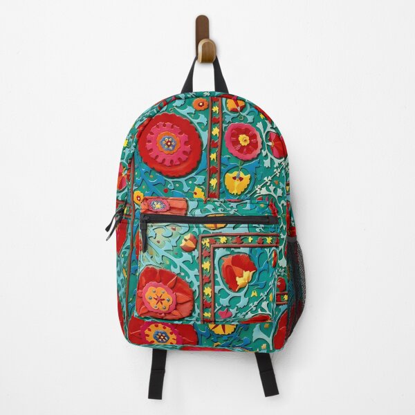 Item preview, Bokhara Suzani Uzbekistan Embroidery designed and sold by Vicky Brago-Mitchell®.