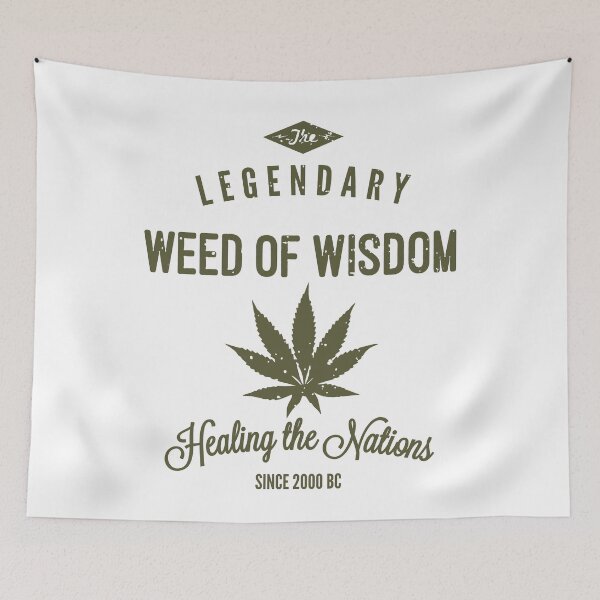 Item preview, Weed of Wisdom Cannabis Healing of the Nations designed and sold by rastaseed.