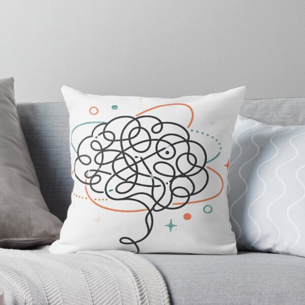Item preview, Quietly Overthinking | Minimal Line Art designed and sold by YNAMREG.