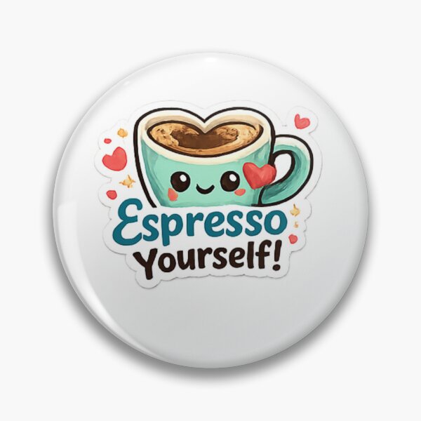 Item preview, Espresso Your Love Heart Sticker | Cute Coffee & Love Decal designed and sold by Jyotisima8929.