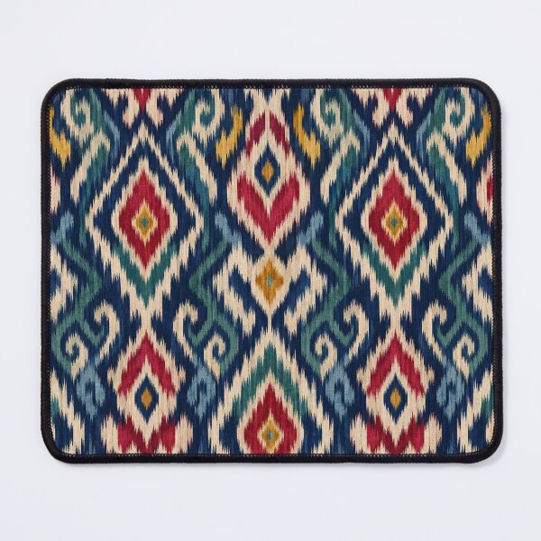 Item preview, Fergana Valley Ikat Uzbekistan Pattern designed and sold by Myra365Art.