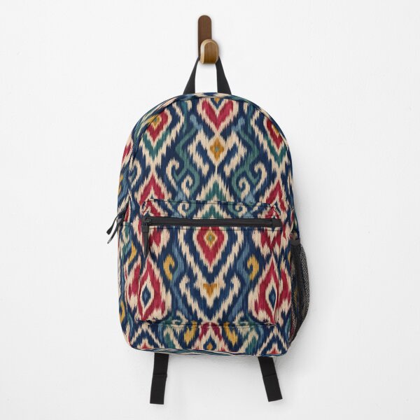 Item preview, Fergana Valley Ikat Uzbekistan Pattern designed and sold by Myra365Art.