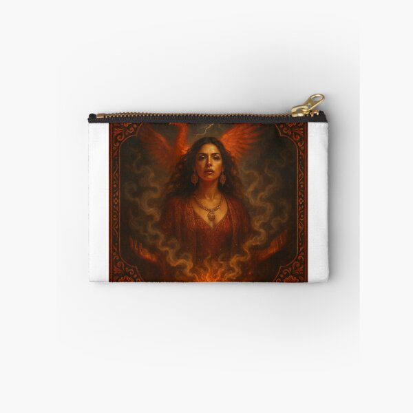 Item preview, Phoenix Bruja — Fire Rebirth Latina Witch Art designed and sold by PixelBrujeria.