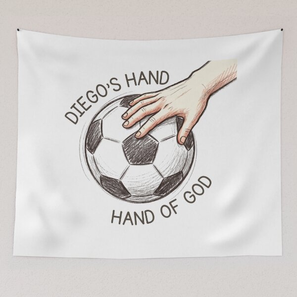 Item preview,  Hand of God Legendary Soccer Moment designed and sold by TaiwanMemory.