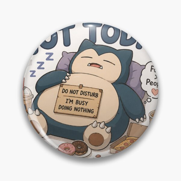 Item preview, Funny Cute Snorlax Cartoon Anime Meme Sticker | Energy Saving Mode designed and sold by Deepstudio09.