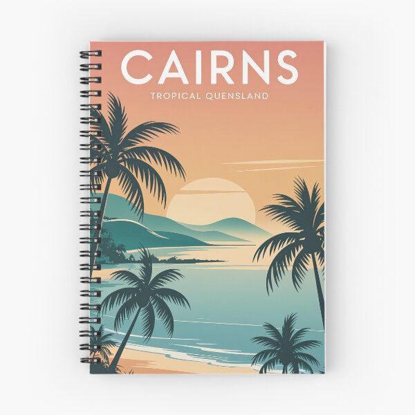 Item preview, Cairns Tropical Queensland Australia RetroTravel Poster designed and sold by pod24.