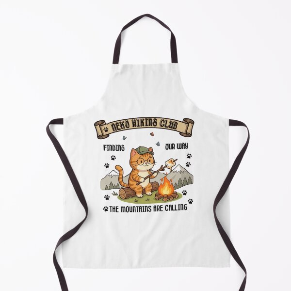 Item preview, Neko Hiking Club - Campfire life Edition Cat Outdoor Adventure designed and sold by tnwbank.
