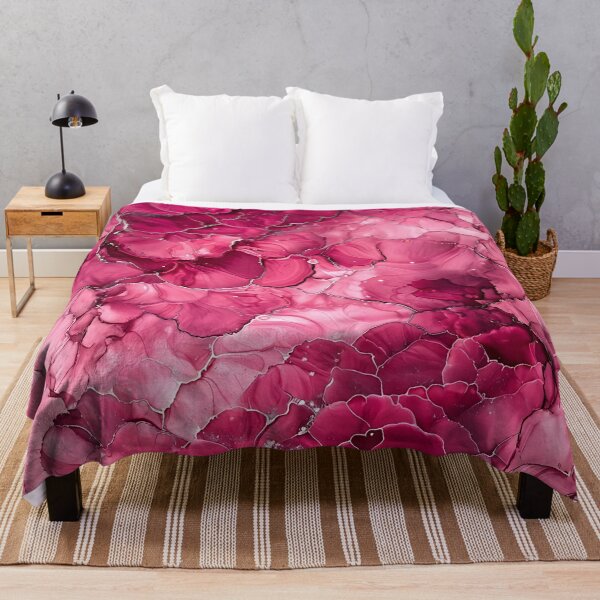 Item preview, Vibrant Pink Fluid Petals Texture designed and sold by dahliyagh.
