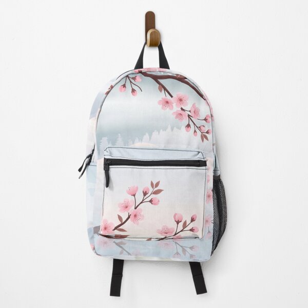Item preview, Sakura Branch Over Misty Lake designed and sold by Prachodayat Artworks.