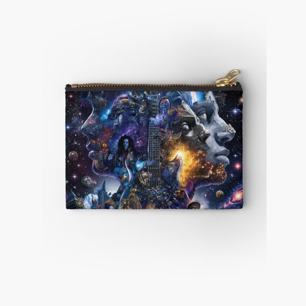 Item preview, Rock And Roll Meets The Cosmos — Ultimate Fusion Art Print designed and sold by CosmicRockArt.