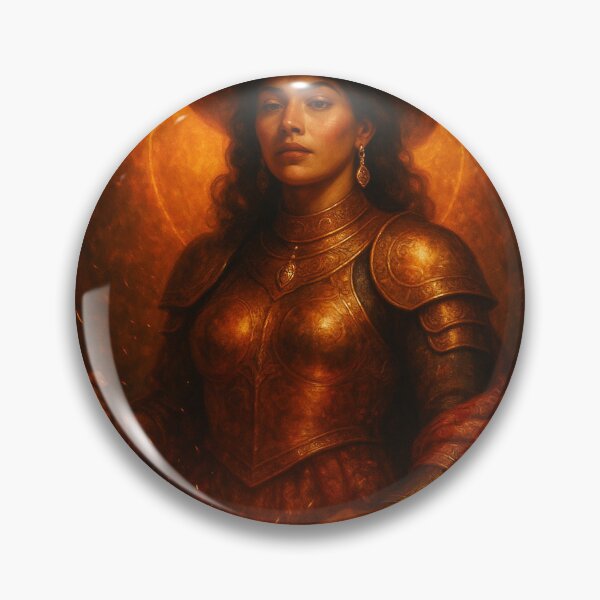 Item preview, Forge Reina — Fire Blacksmith Goddess Art designed and sold by PixelBrujeria.