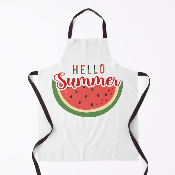 Item preview, Hello Summer colorful lettering with watermelon fruit designed and sold by CHERRY--SHOP.
