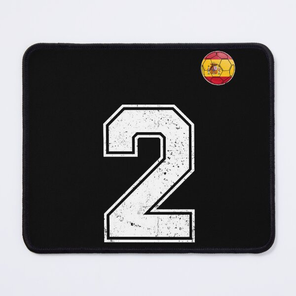 Item preview, Spain Soccer Number 2 Vintage Sports Fan designed and sold by KristenosNehk.