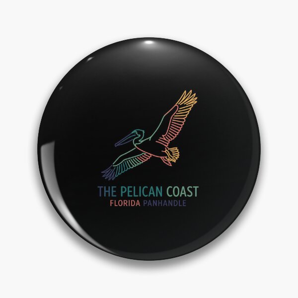 Item preview, Florida Panhandle Pelican Coast T-Shirt designed and sold by artlife4.