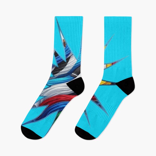 Item preview, FOOT • Energy & Colors blue multicolor designed and sold by Catfcreations.