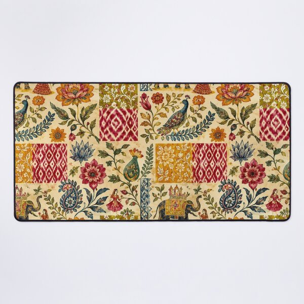 Item preview, Holi Hai Indian Artisan Heritage Pattern designed and sold by Myra365Art.