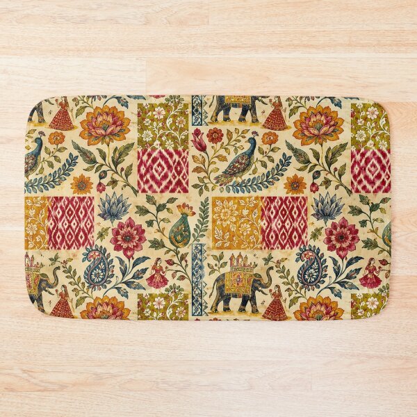 Item preview, Holi Hai Indian Artisan Heritage Pattern designed and sold by Myra365Art.