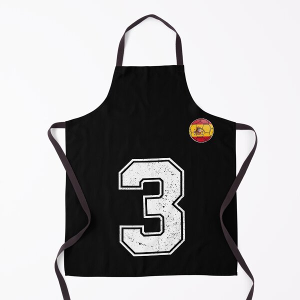 Item preview, Spain Soccer Number 3 Vintage Sports Fan designed and sold by KristenosNehk.