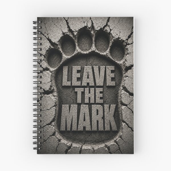 Item preview, Solo Founder Leave The Mark Paw Brutalist Art Print designed and sold by SavannaStrikes.