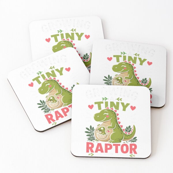 Item preview, Growing A Tiny Raptor Funny Pregnancy Dinosaur Design designed and sold by Bo0gyArt.
