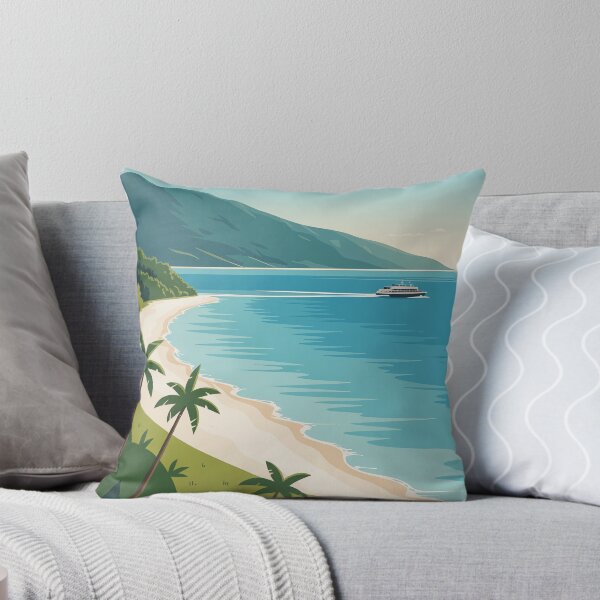 Item preview, Fitzroy Island Cairns Australia Vintage Travel Poster designed and sold by pod24.